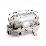 Interlight Bulkhead Bulley Weiß Bakelite max. 25W | 195x135mm - IP54 - Geeignet für 1x E27