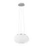 Eglo Pendelleuchte Optica Stahl Satin-Nickel | Geeignet für 2x E27