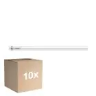 Mehrfachpackung 10x Philips Master LED Röhre T8 (EM/Mains) Ultra Output 20W 3700lm - 840 Kaltweiß | 150cm - Ersatz Für 58W